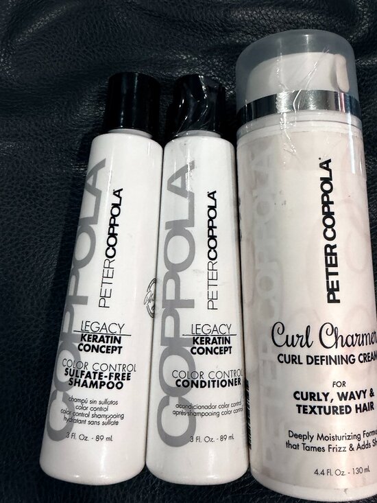 Peter Coppola Other - NWT Peter Coppola 3-Piece Haircare Set Shampoo Conditioner Curl Cream